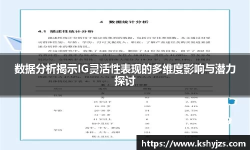 数据分析揭示IG灵活性表现的多维度影响与潜力探讨