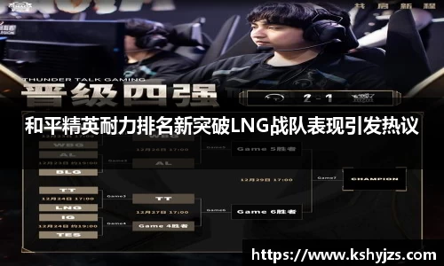 和平精英耐力排名新突破LNG战队表现引发热议